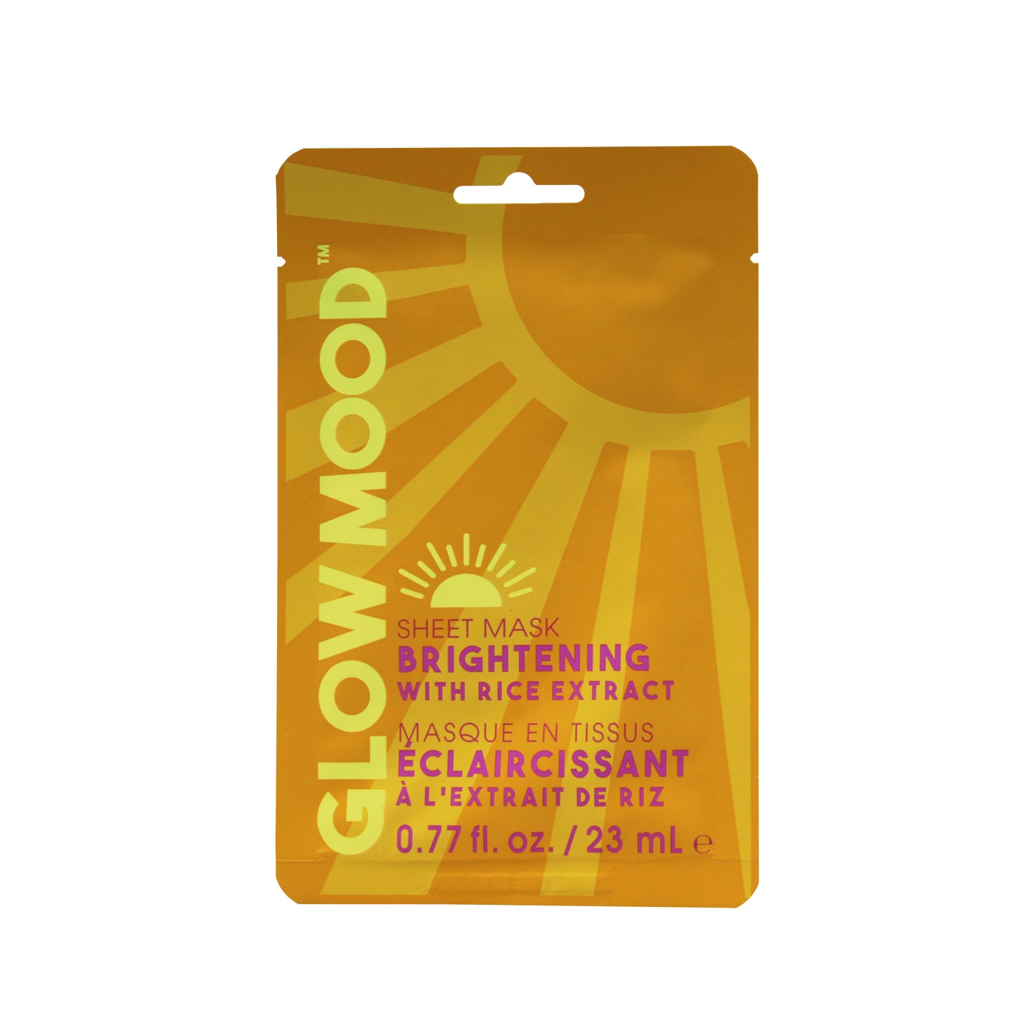 Glow Mood Day Brightening Sheet Mask with Rice Extract