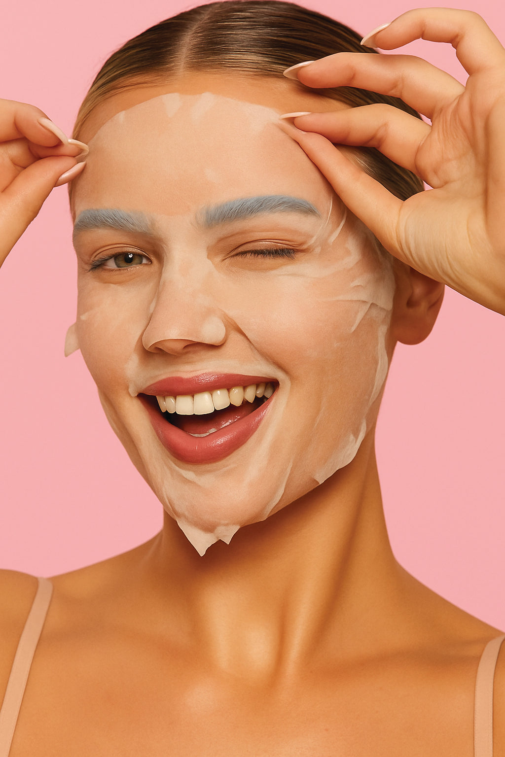 Glow Mood Day Brightening Sheet Mask with Rice Extract