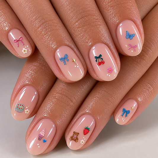 Girly Pop Nail Stickers