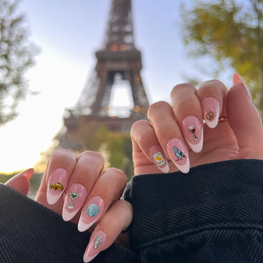 Jet Setter Nail Stickers