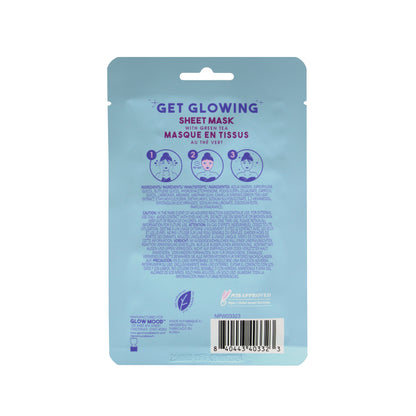 Glow Mood Night Hydrating Sheet Mask with Green Tea