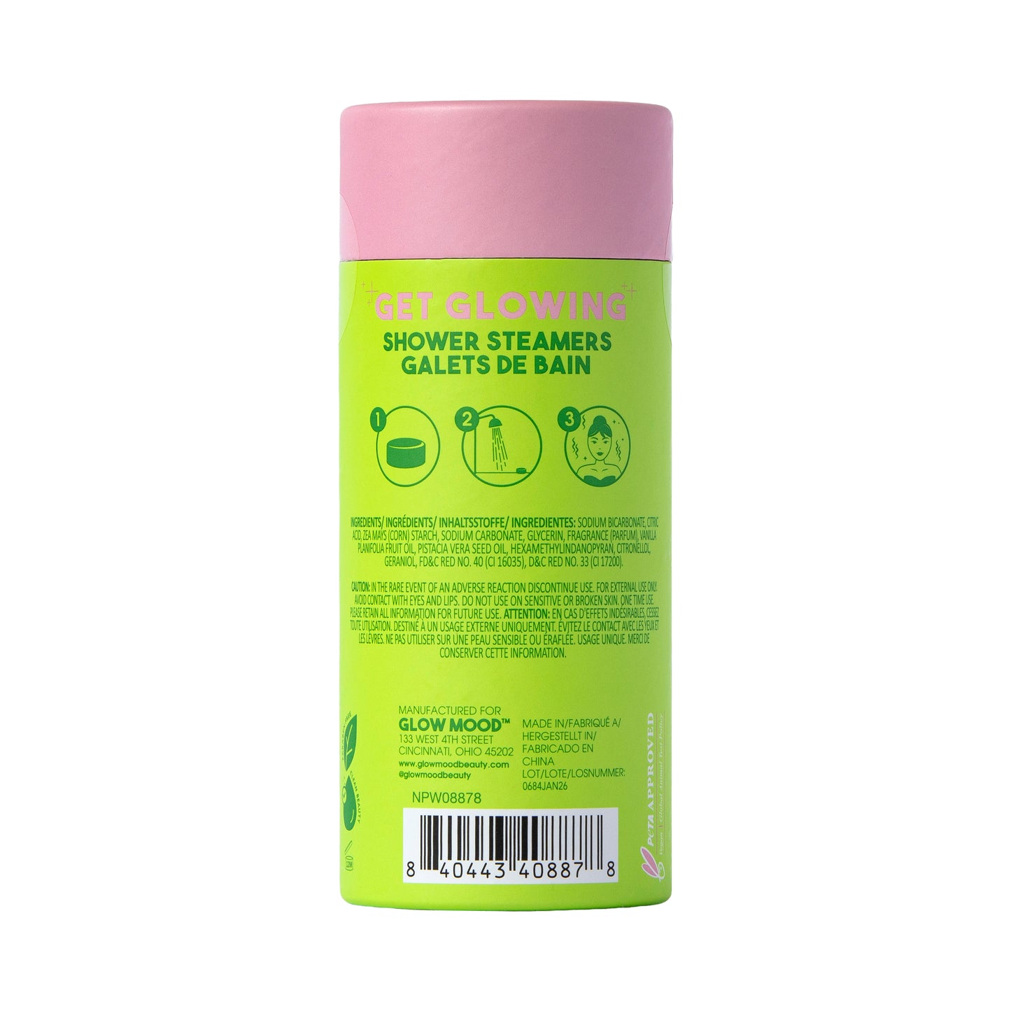 Pistachio and Vanilla Shower Steamers