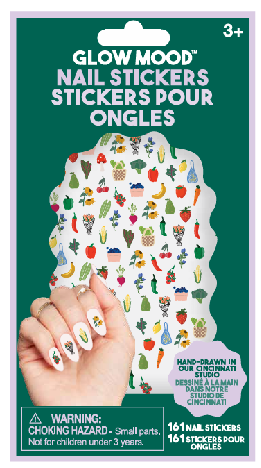 Farmers Market Nail Stickers
