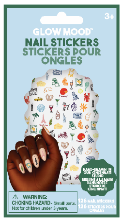 Jet Setter Nail Stickers