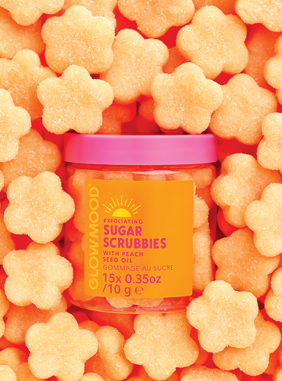 Glow Mood Day Sugar Scrubbies