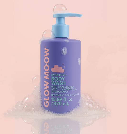 Glow Mood Night Body Wash with Hyaluronic Acid