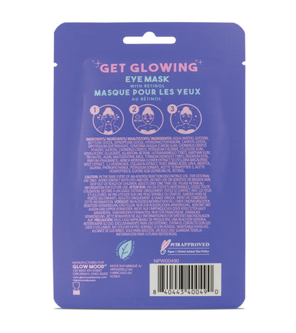 Glow Mood Night Retinol Under Eye Mask