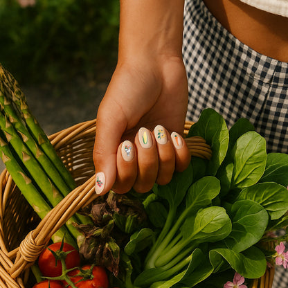 Farmers Market Nail Stickers