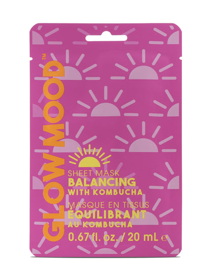 Glow Mood Day Balancing Sheet Mask with Kombucha