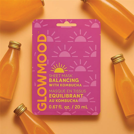 Glow Mood Day Balancing Sheet Mask with Kombucha