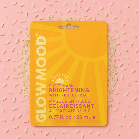 Glow Mood Day Brightening Sheet Mask with Rice Extract